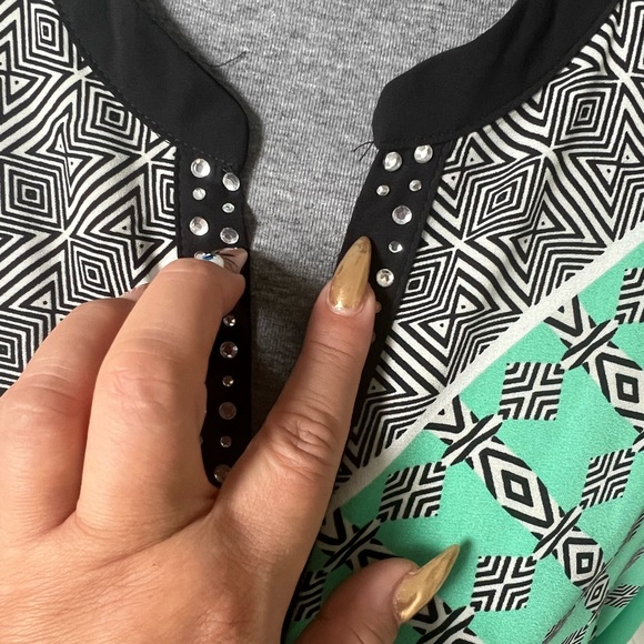 NWT Valerie Stevens XL Blouse - Picture 5 of 5